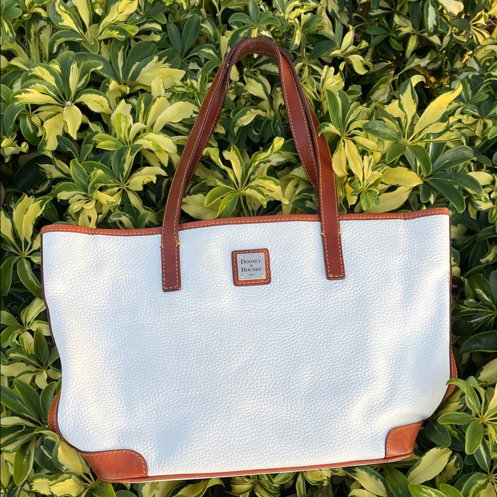 Dooney & Burke pebble grain Charleston tote